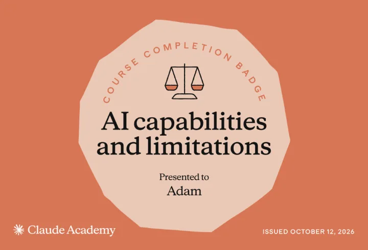 AI capabilities and limitations — Claude Academy