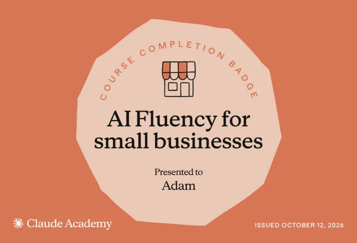 AI Fluency for small businesses — Claude Academy