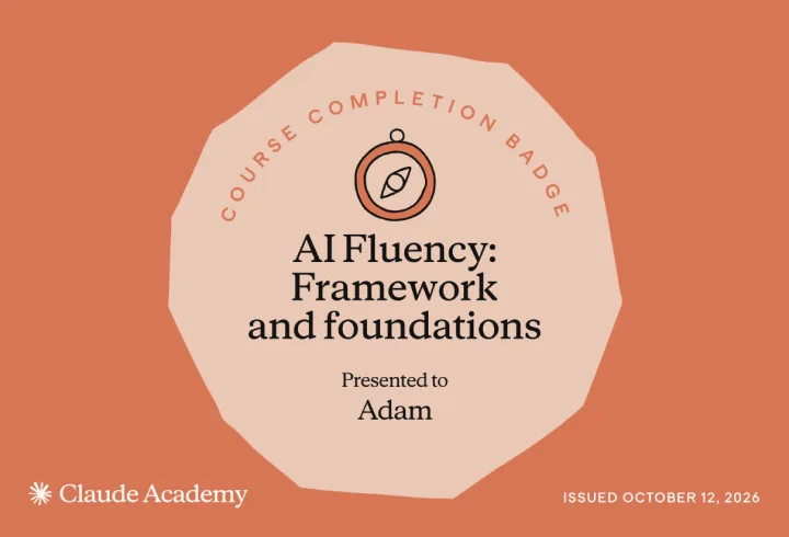 AI Fluency: Framework and foundations — Claude Academy