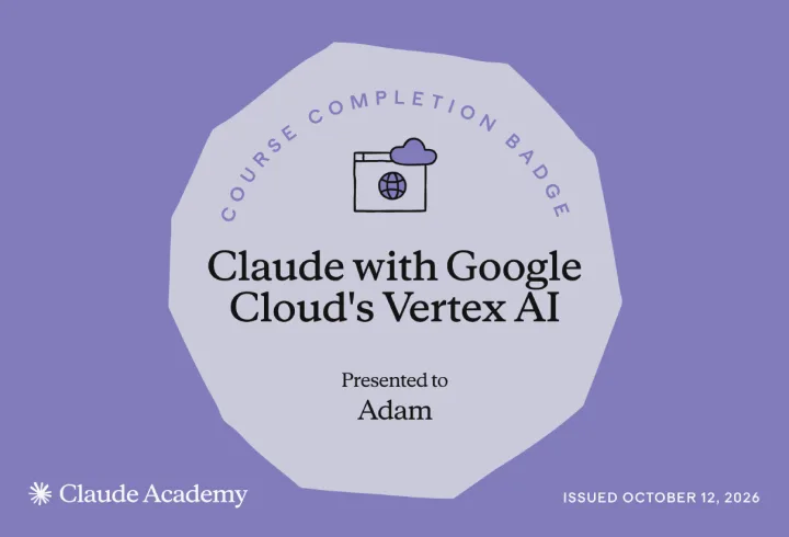 Claude with Google Cloud's Vertex AI — Claude Academy